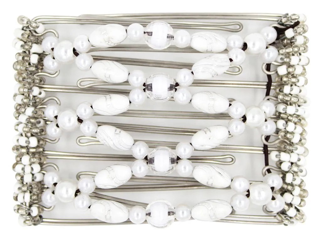 African Butterfly - 7 Tong Wire Hair Clip 347