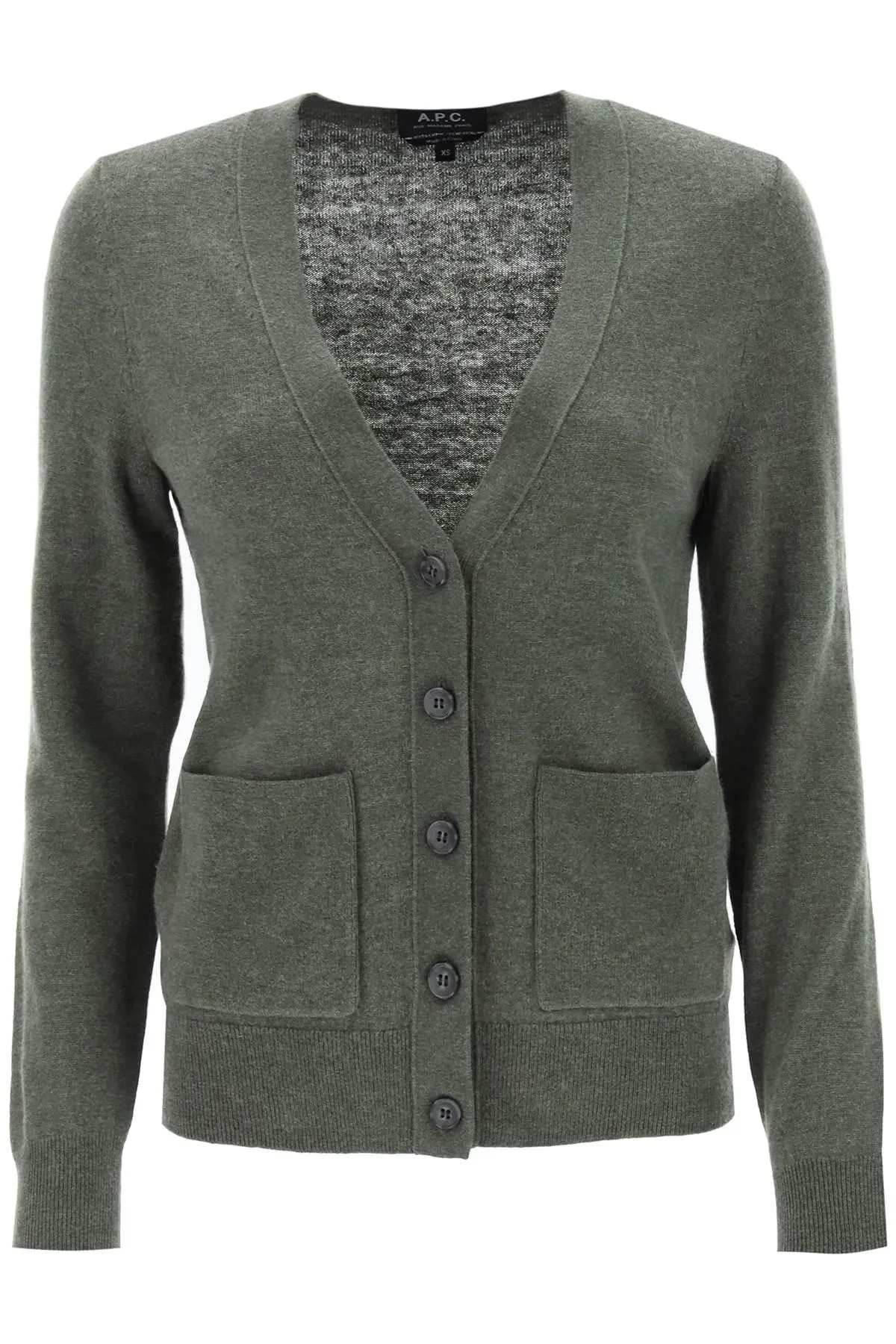 A.P.C. 'Louisa' Cardigan In Virgin Wool