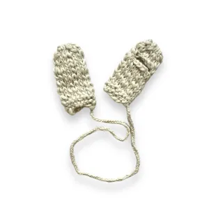 Baby Alpaca Flamé Fingerless Mittens