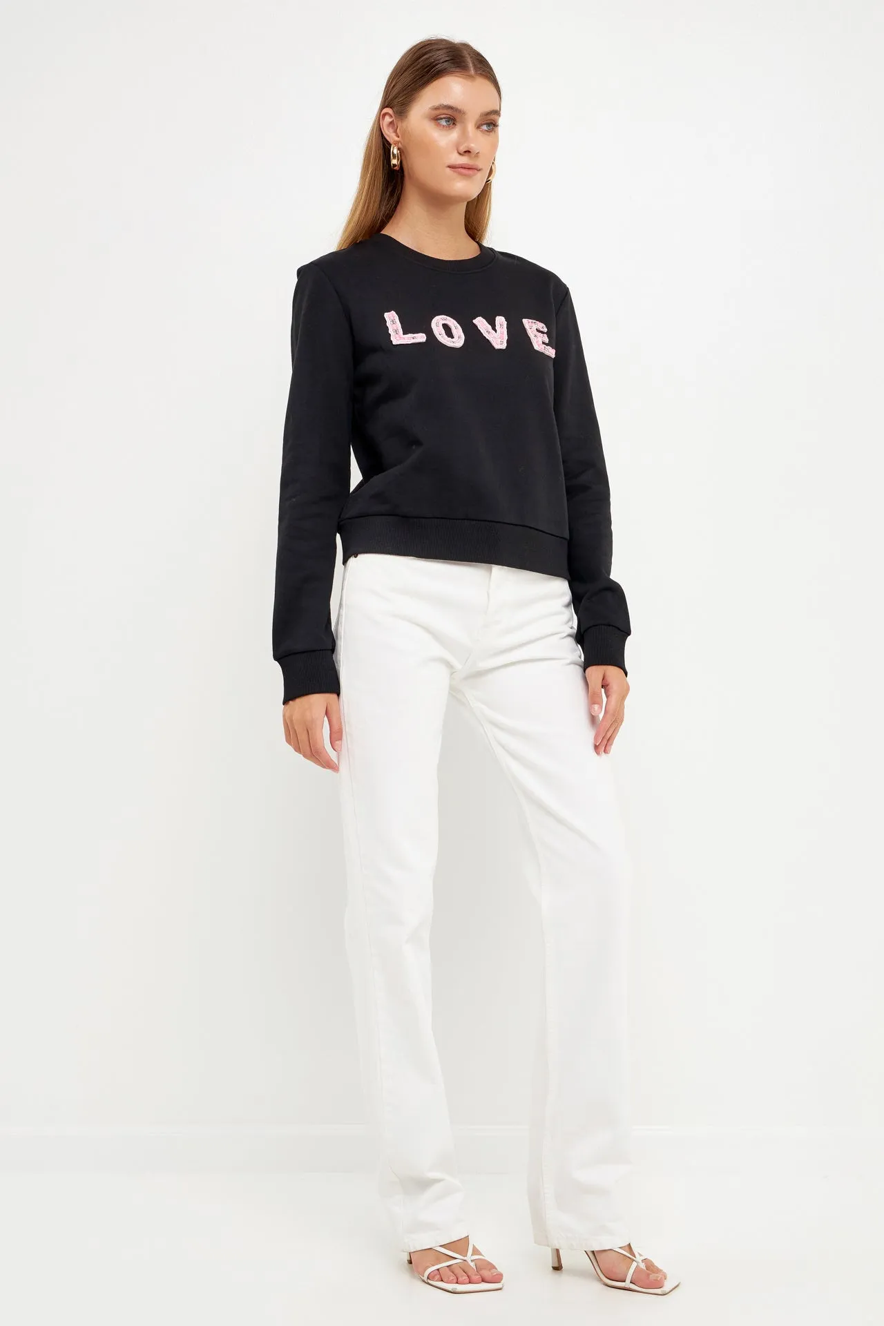 Beaded Sweatshirt