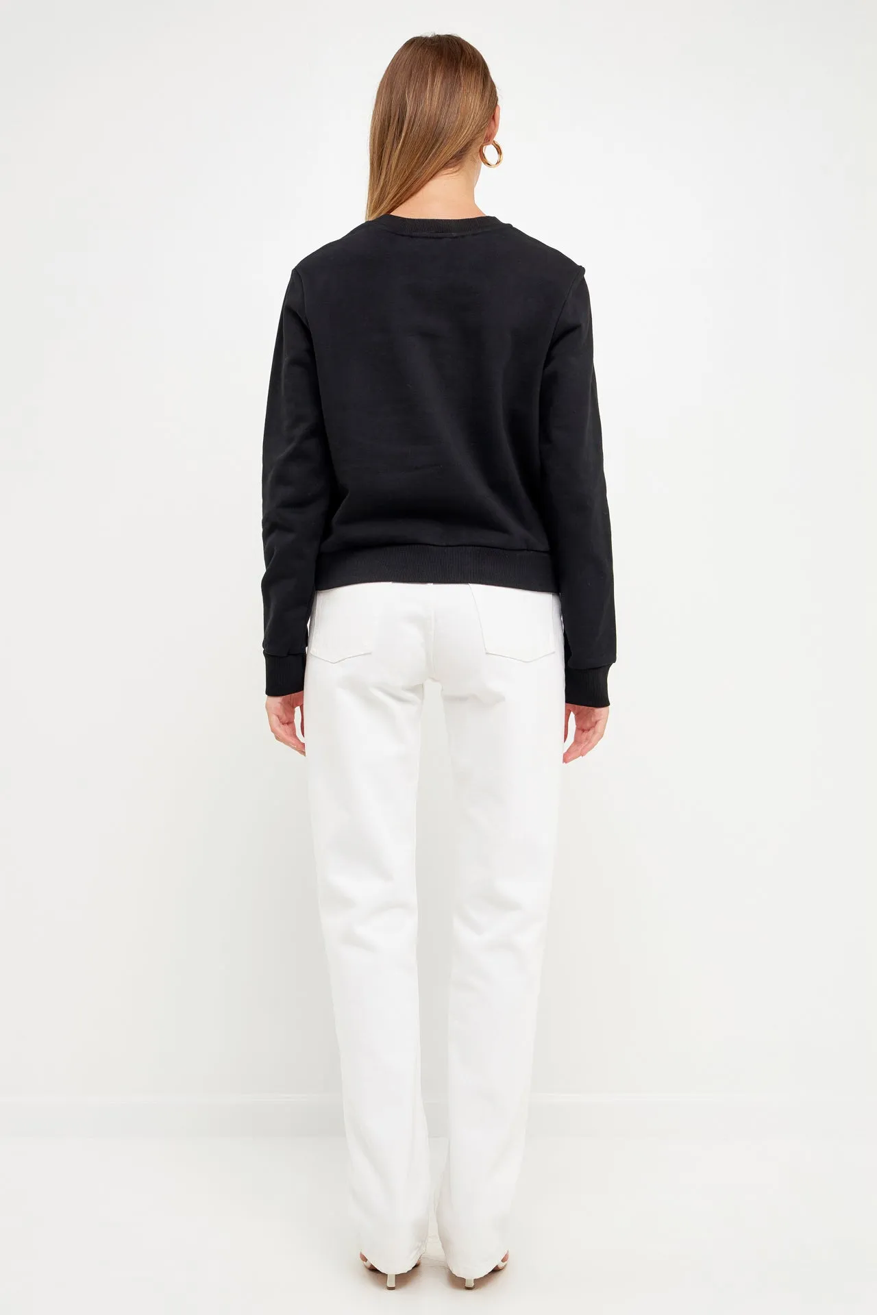 Beaded Sweatshirt