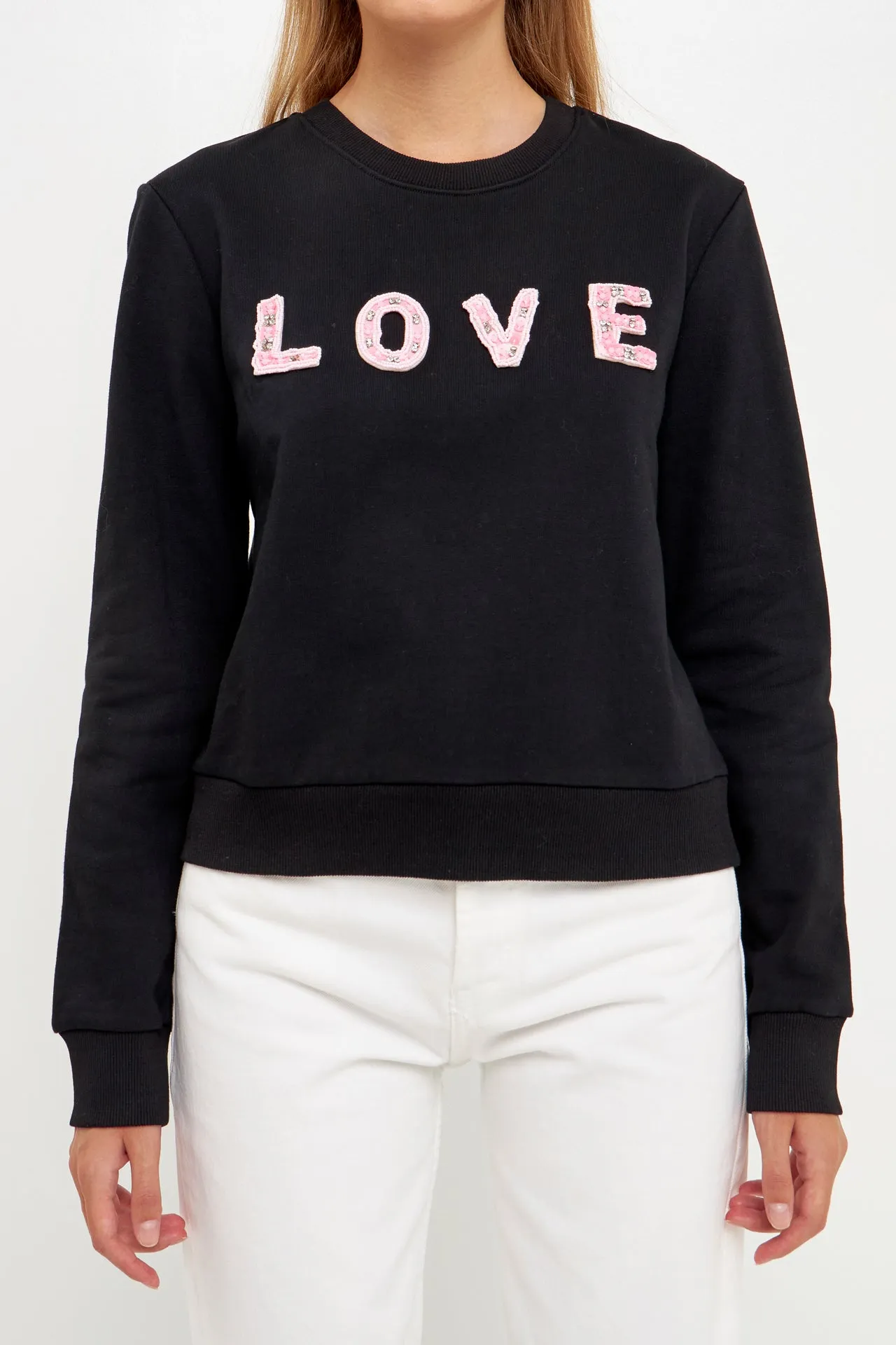 Beaded Sweatshirt