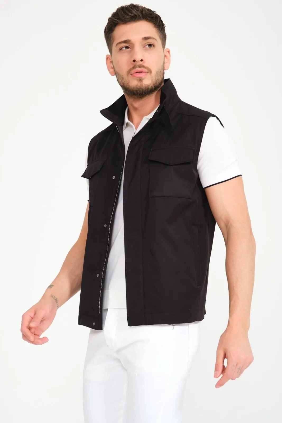 Black Waterproof Vest