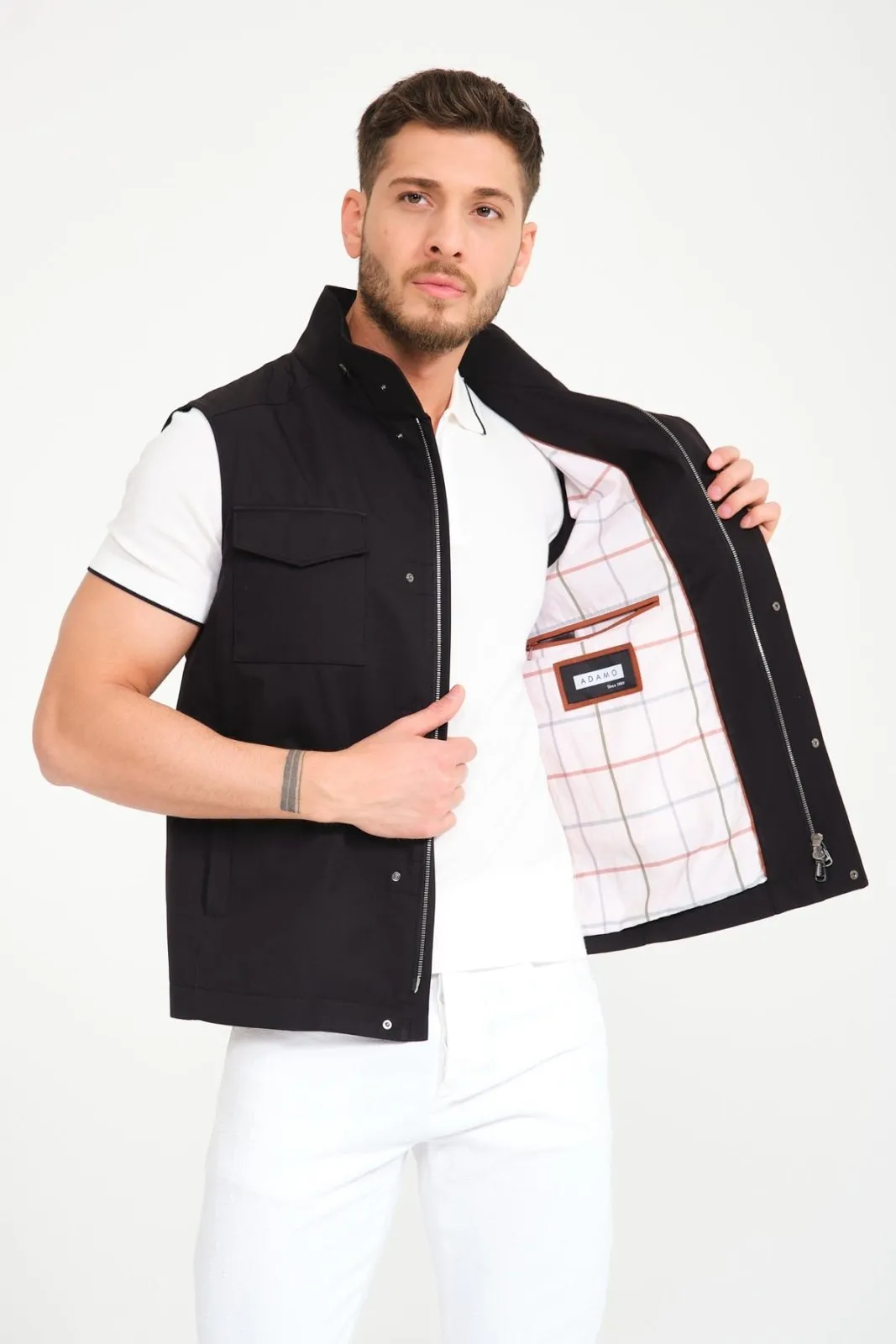 Black Waterproof Vest