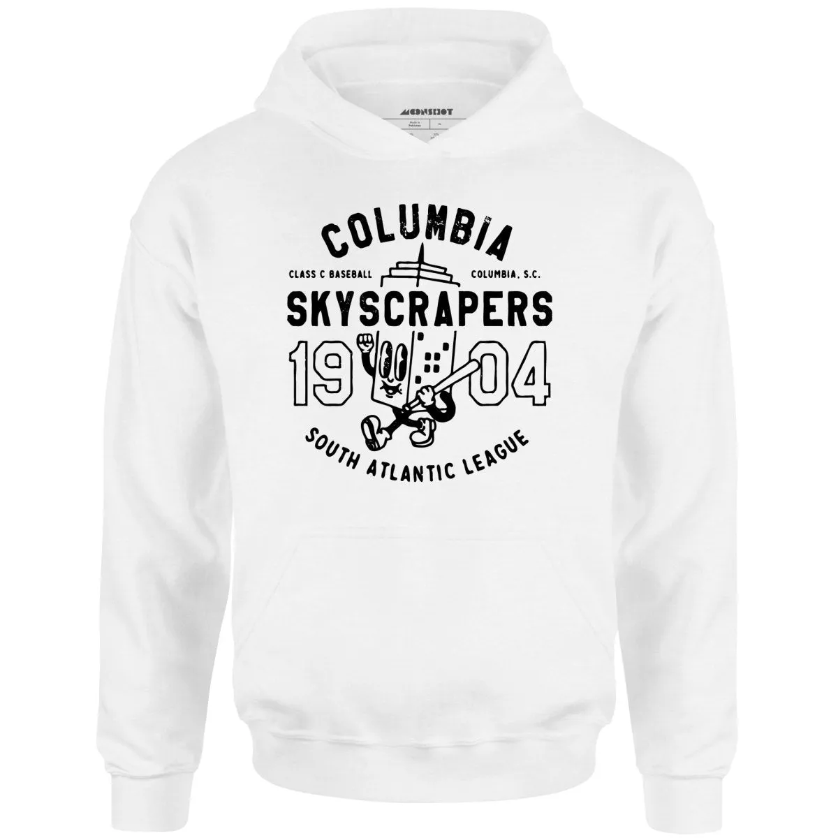 Columbia Skyscrapers - South Carolina - Vintage Defunct Baseball Teams - Unisex Hoodie