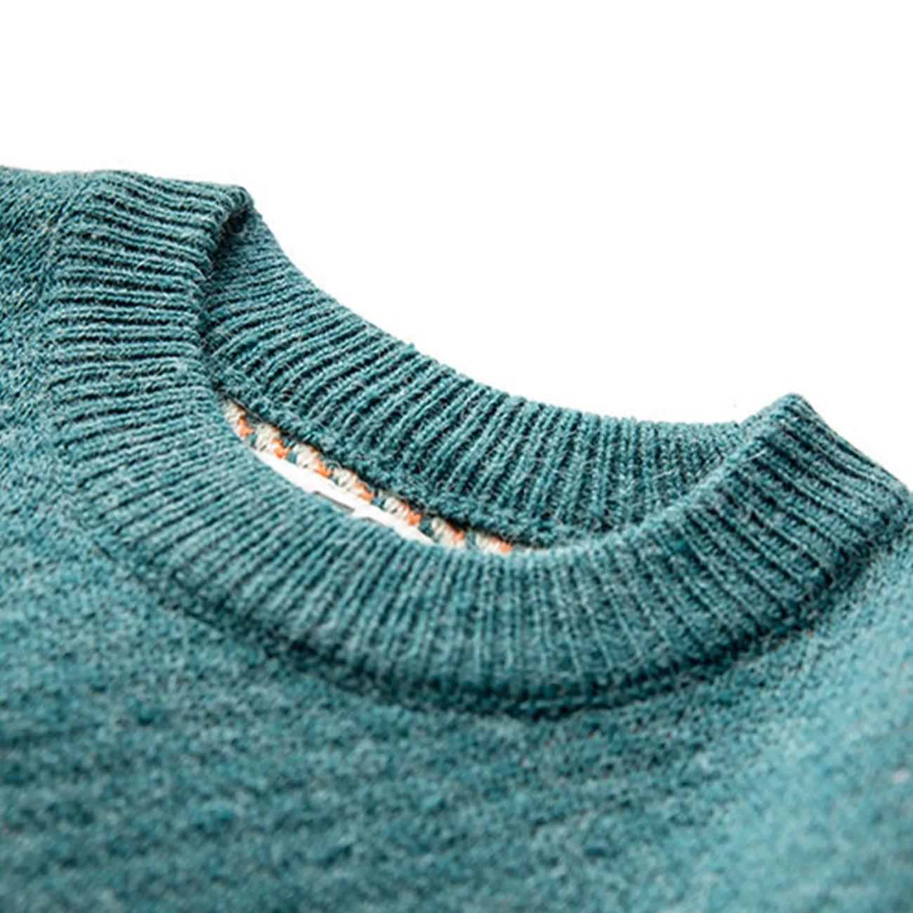 Cow Vintage Winter Knit Streetwear Oversize