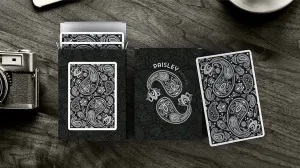 Diamon Playing Cards Paisley Edition (Black)