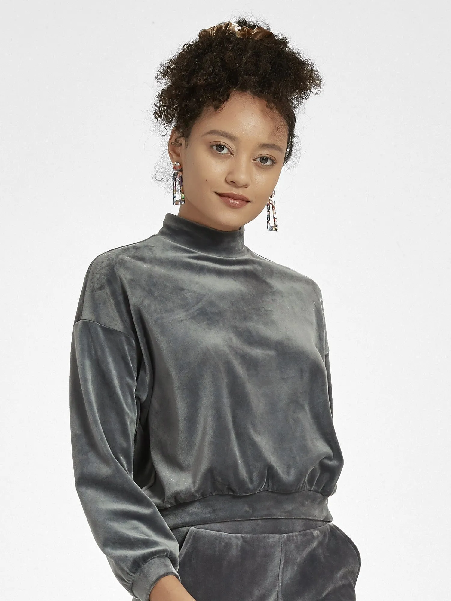 D.LIGHT Velour Top