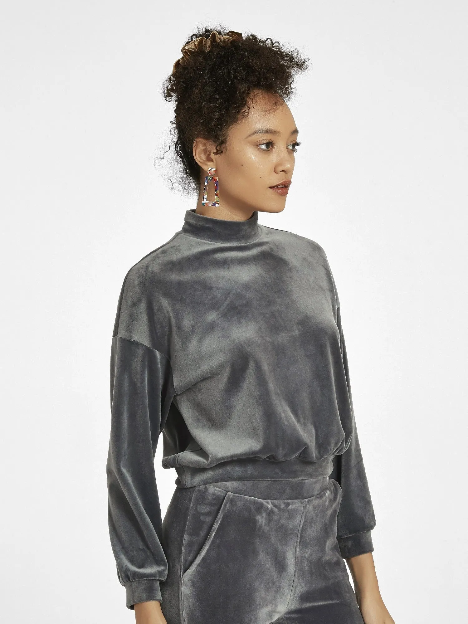 D.LIGHT Velour Top