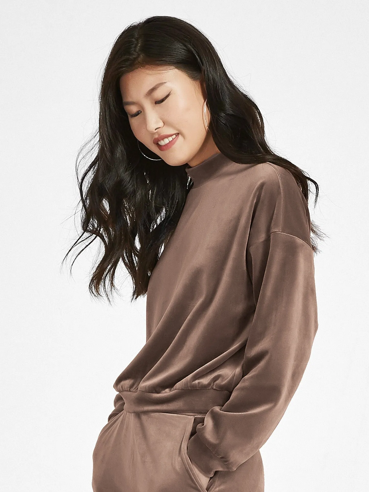 D.LIGHT Velour Top