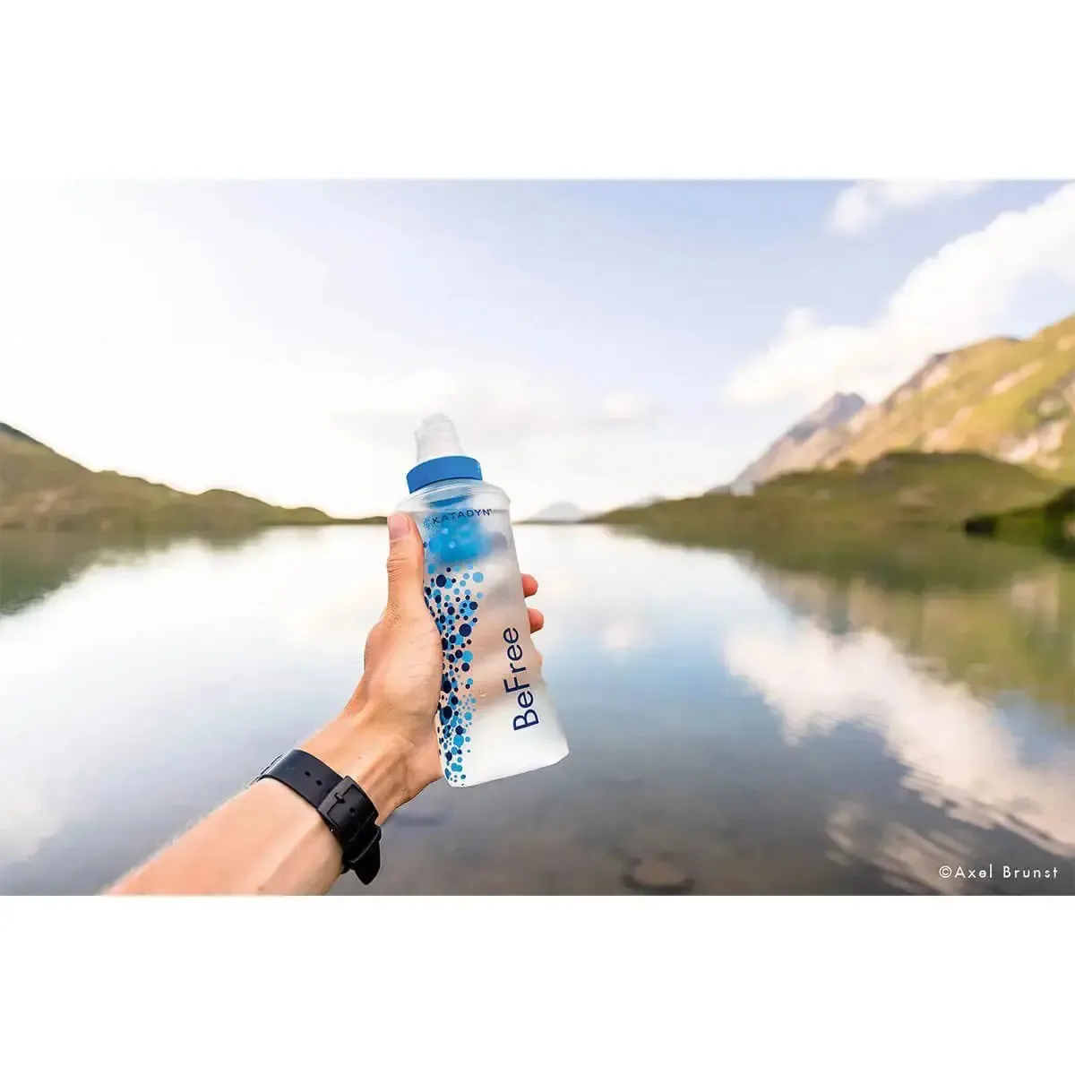Katadyn BeFree Blue 0.6L Water Filtration System and Bottle
