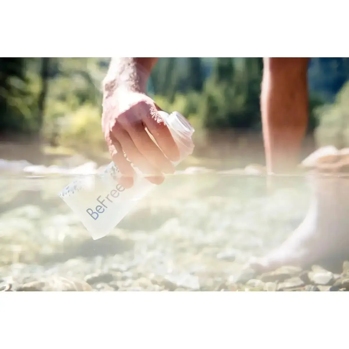 Katadyn BeFree Blue 0.6L Water Filtration System and Bottle
