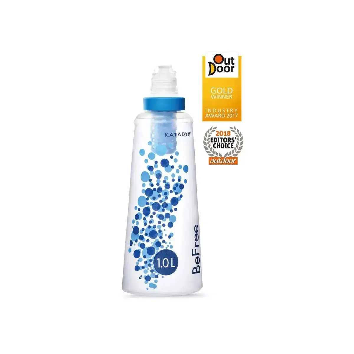 Katadyn BeFree Blue 1L Water Filtration System and Bottle
