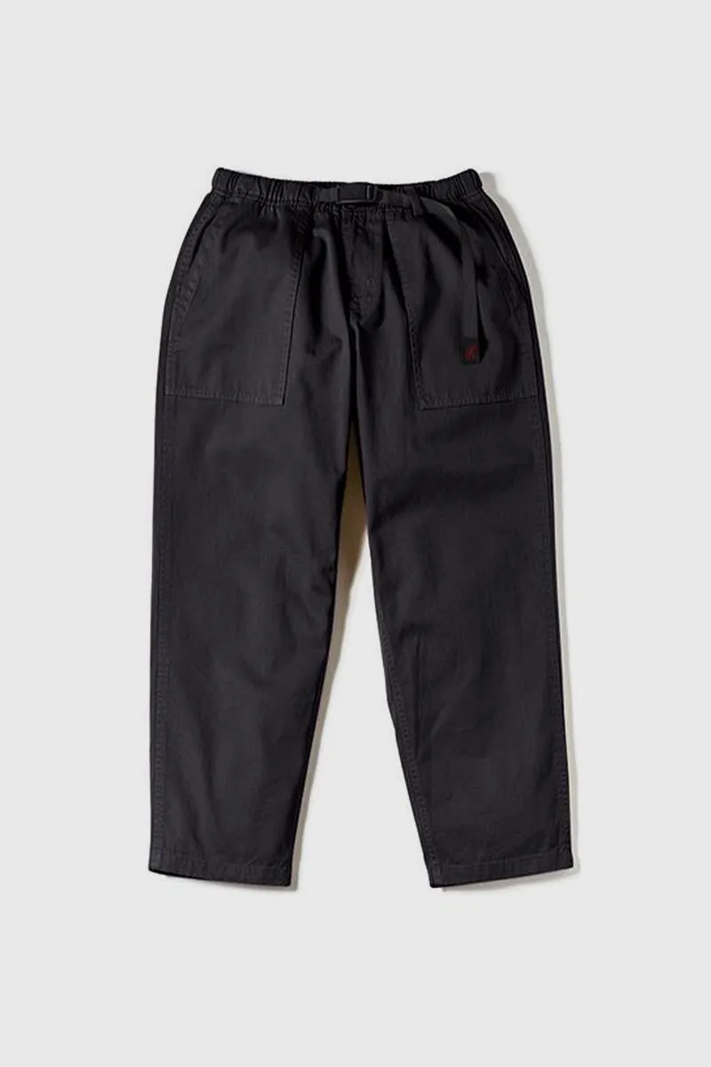 Loose Tapered Pants - Black