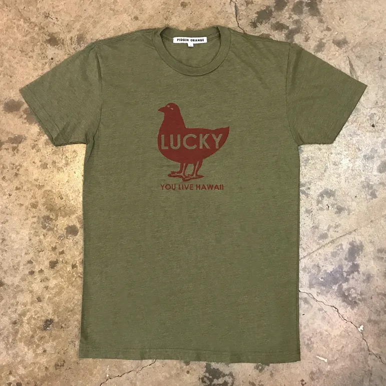 Lucky "You Live Hawaii" Tee