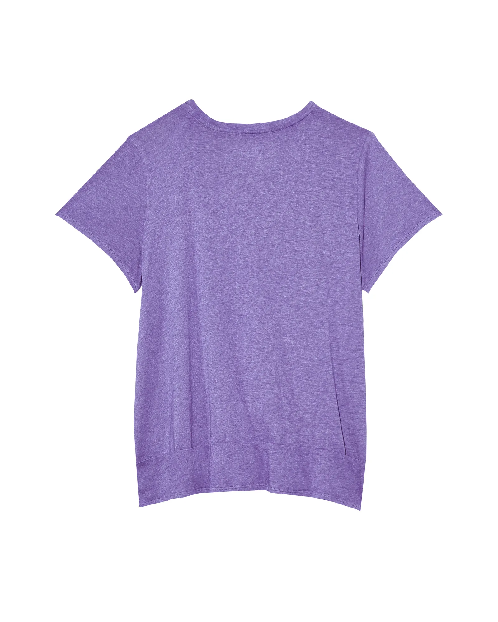 Marjoram Side Knot Tee | Purple