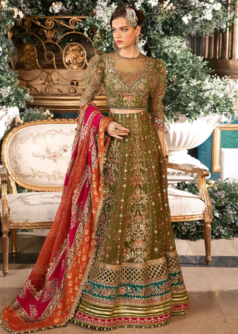 Mbroidered Wedding Formals Edit '24 by Maria B | BD-2906