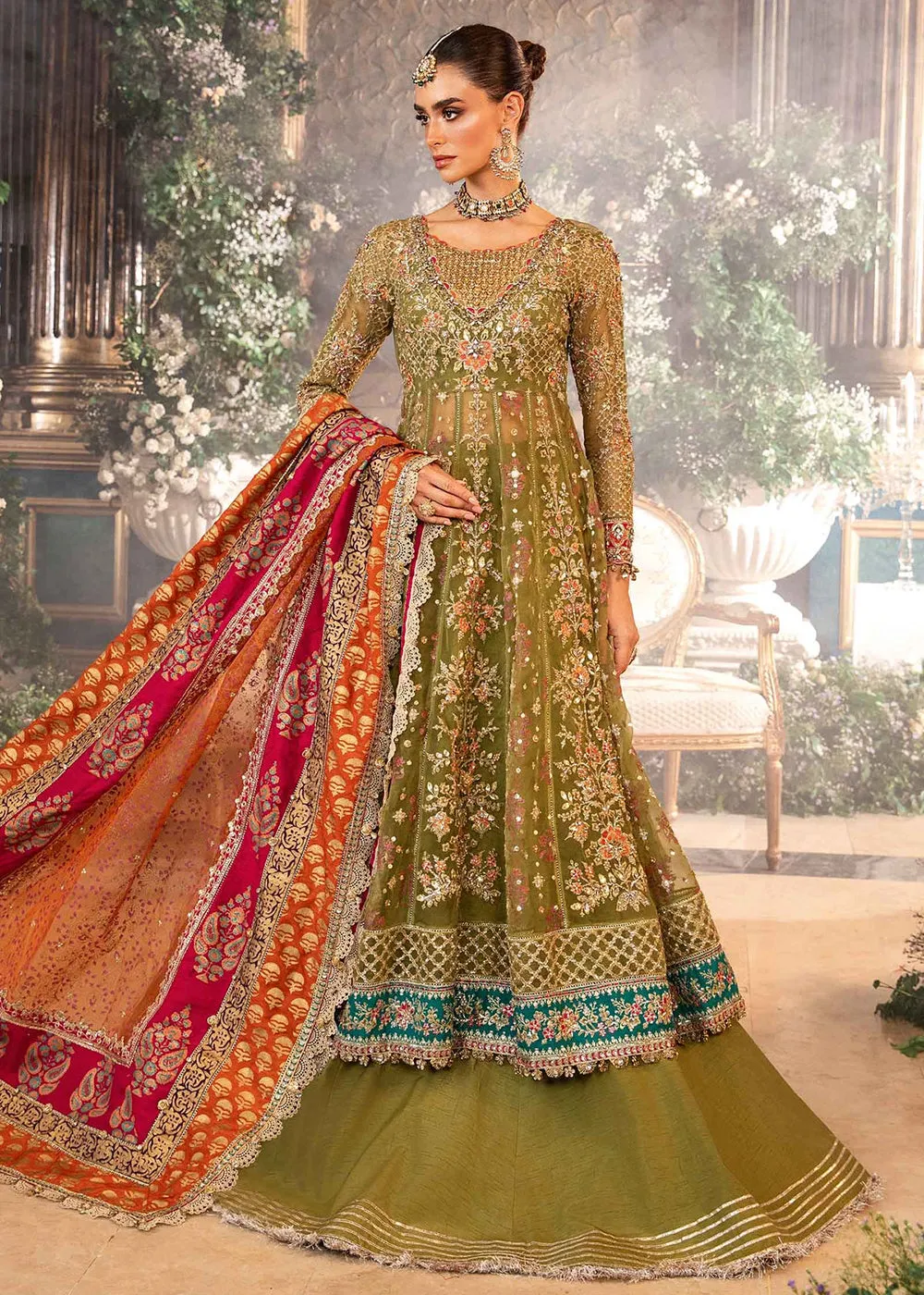 Mbroidered Wedding Formals Edit '24 by Maria B | BD-2906