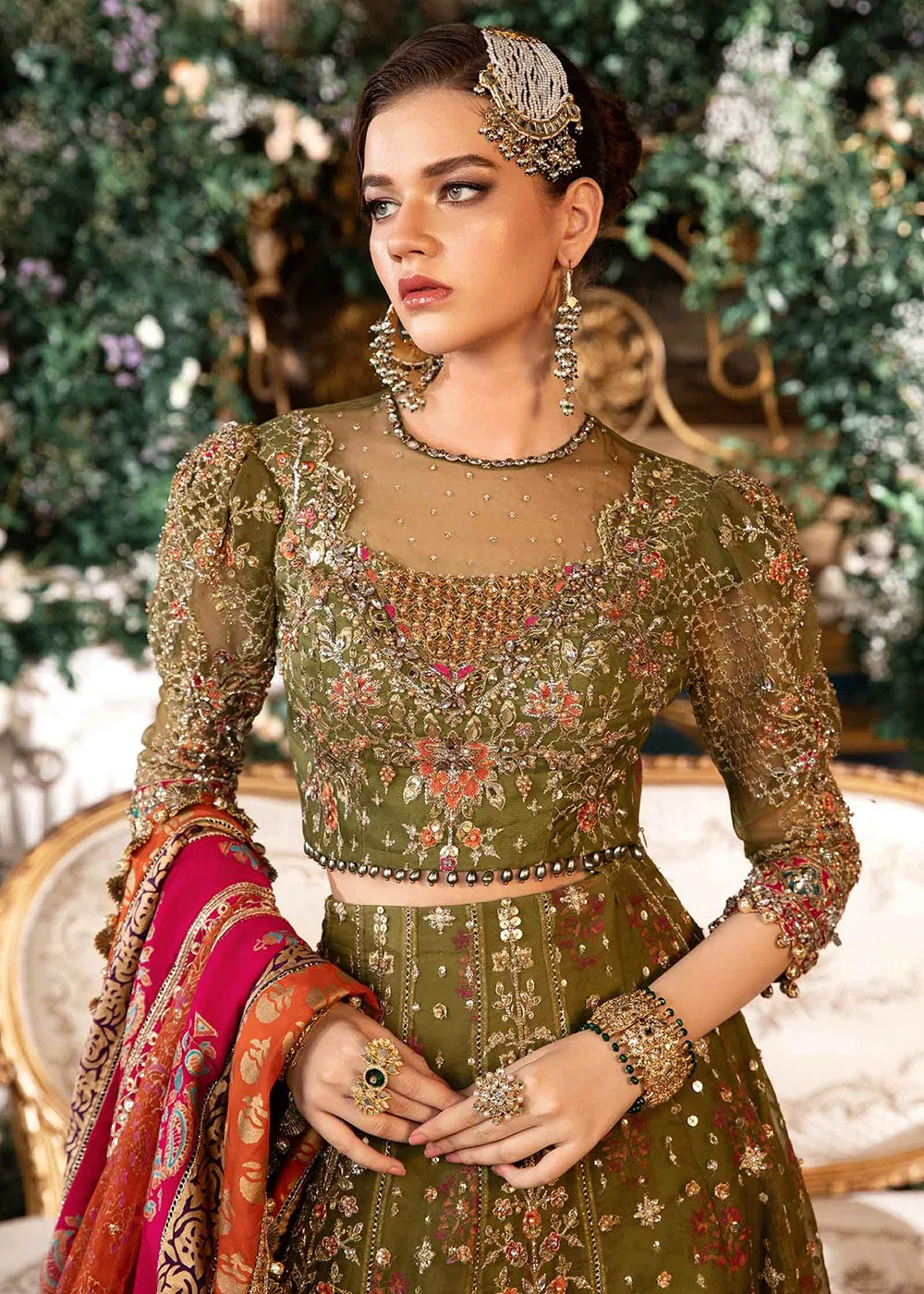 Mbroidered Wedding Formals Edit '24 by Maria B | BD-2906