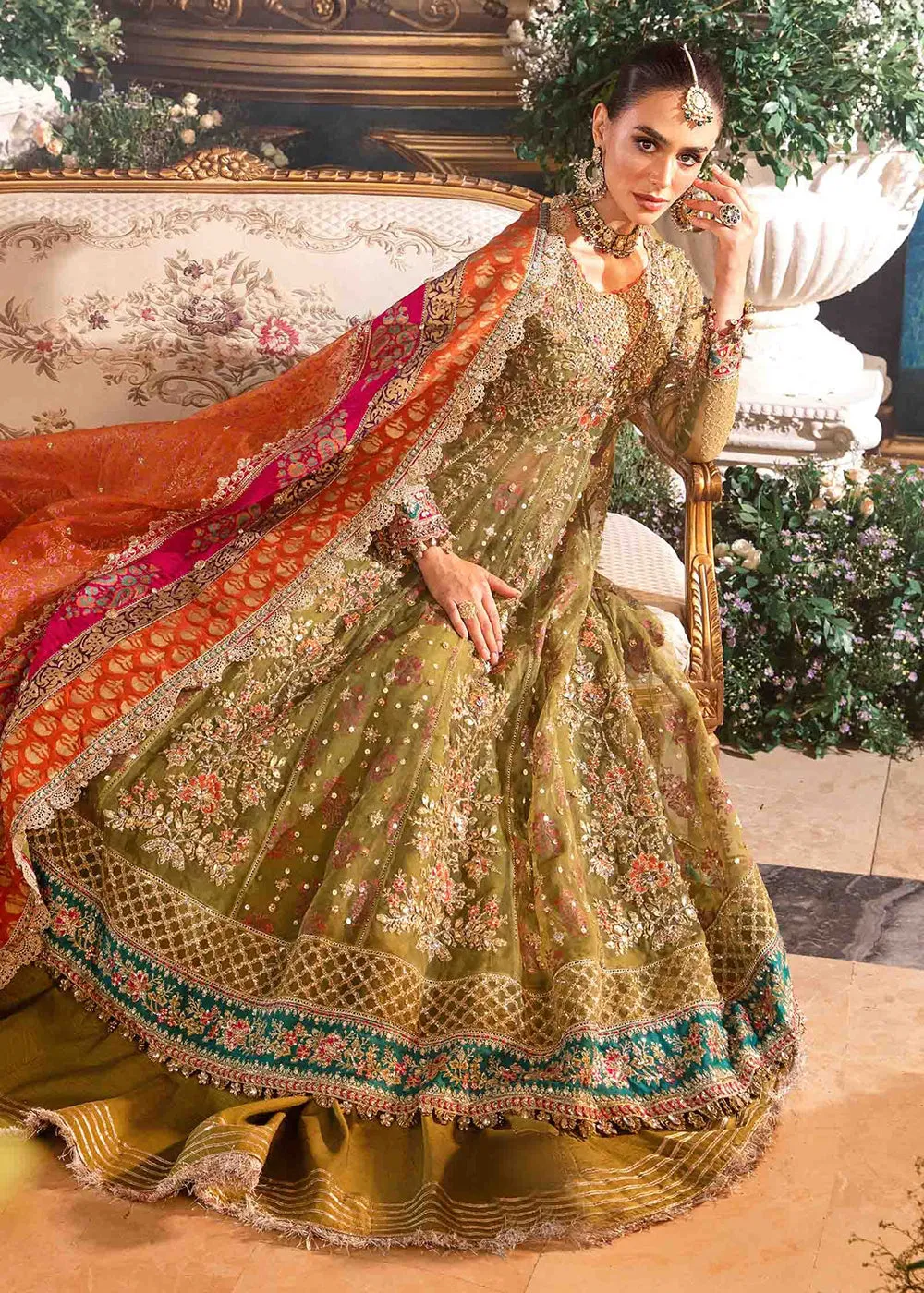 Mbroidered Wedding Formals Edit '24 by Maria B | BD-2906