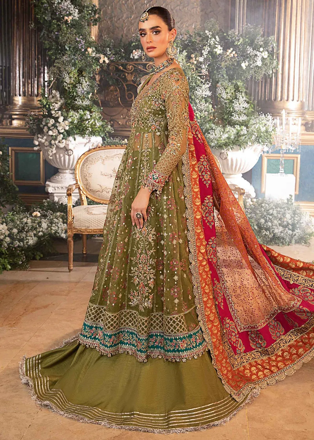 Mbroidered Wedding Formals Edit '24 by Maria B | BD-2906