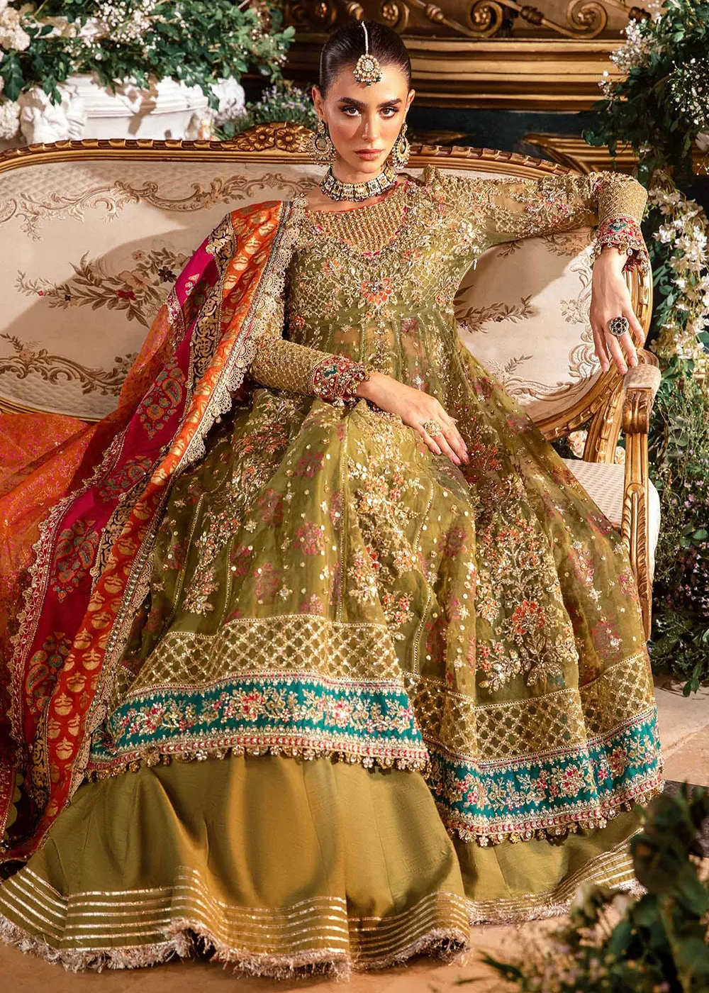 Mbroidered Wedding Formals Edit '24 by Maria B | BD-2906