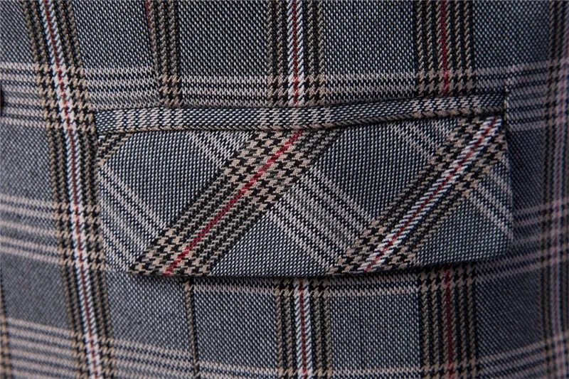 Men's Autumn Casual Plaid Vest
