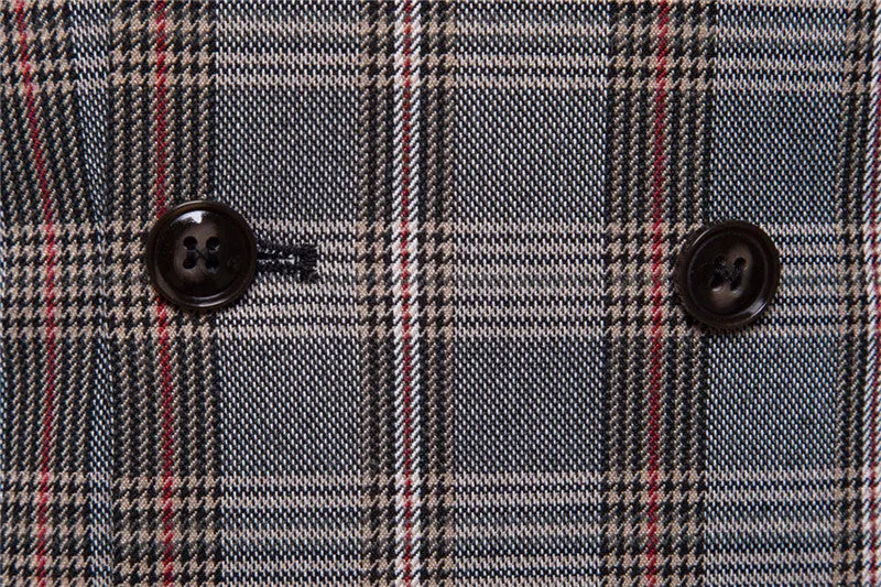 Men's Autumn Casual Plaid Vest