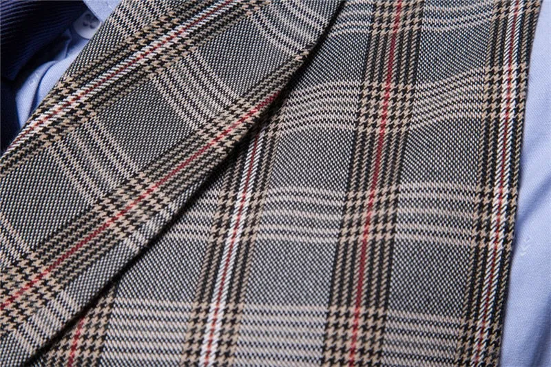 Men's Autumn Casual Plaid Vest