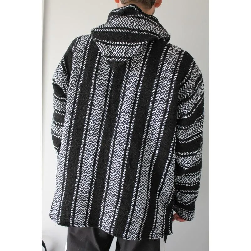 Mexican Baja Hoodie - Black