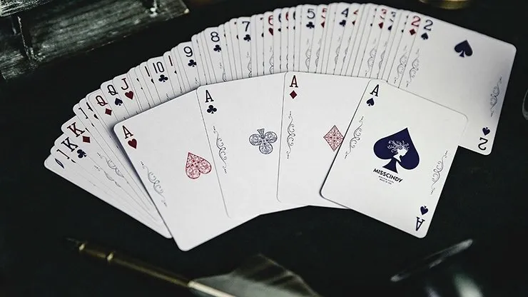 Miss Cindy Playing Cards by TCC