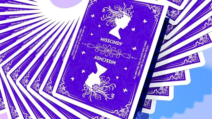 Miss Cindy Playing Cards by TCC