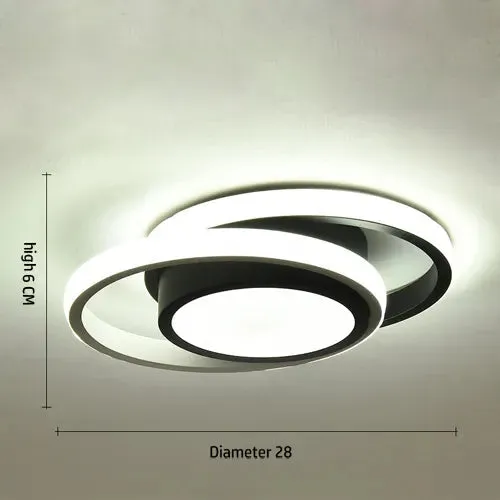 Modern Ceiling Lights LED Aisle Light Round Square For Kitchen Entrance Cloakroom Corridor Balcony Foyer Ceiling Lamp