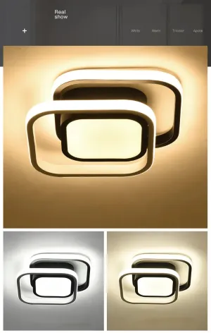 Modern Ceiling Lights LED Aisle Light Round Square For Kitchen Entrance Cloakroom Corridor Balcony Foyer Ceiling Lamp