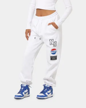 Nana Judy Women's Pepsi Track Pants White
