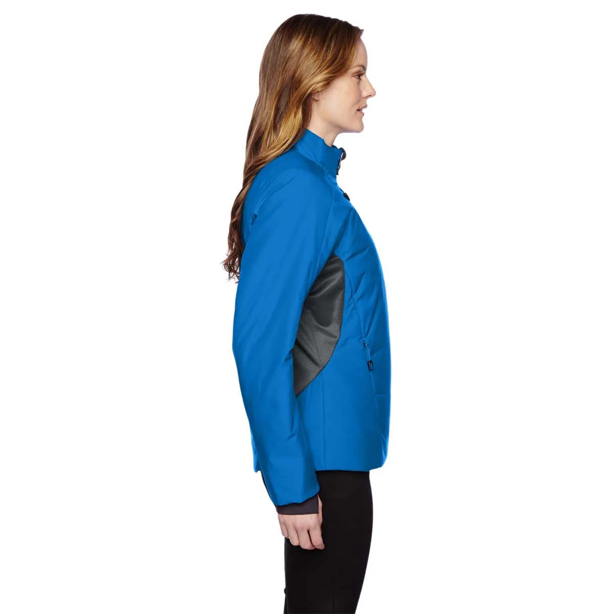 North End Women's Olympic Blue Insulated Jacket with Heat Reflect Technology