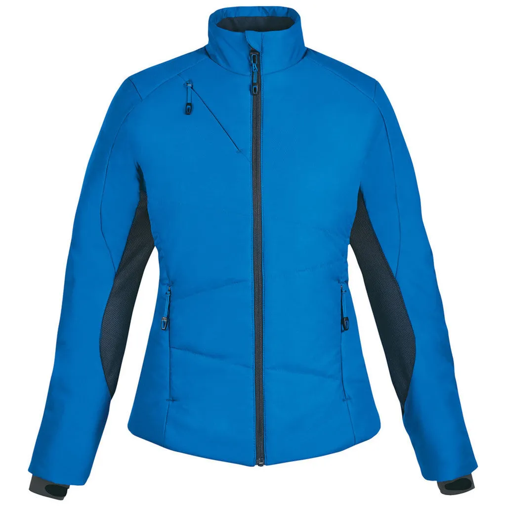 North End Women's Olympic Blue Insulated Jacket with Heat Reflect Technology