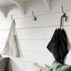 [Old Country Hook IR8381] Iron Rustic Farmhouse Wall Hook (2.8 Inch)