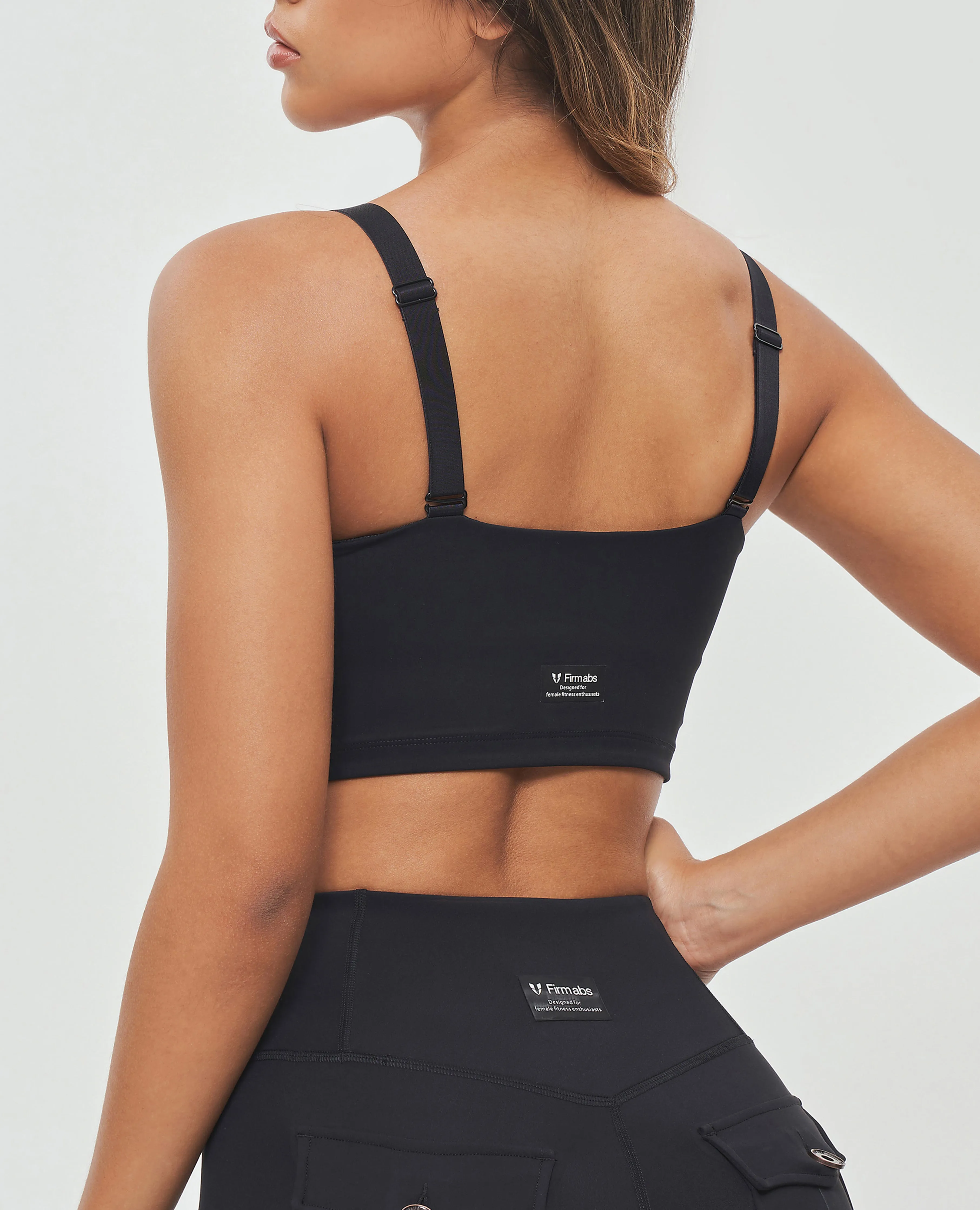 Padded Cargo Tank-Black