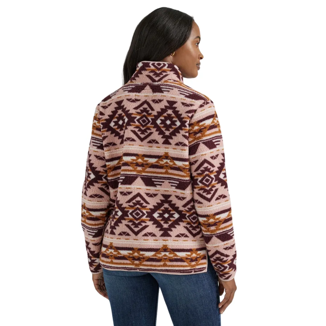 Pink Punchy Zip Sherpa 112356692