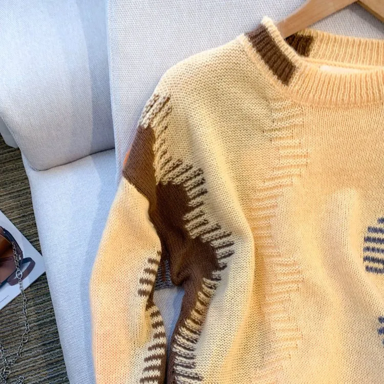 Pre Order:  Waves Long Sleeve Knit Sweater