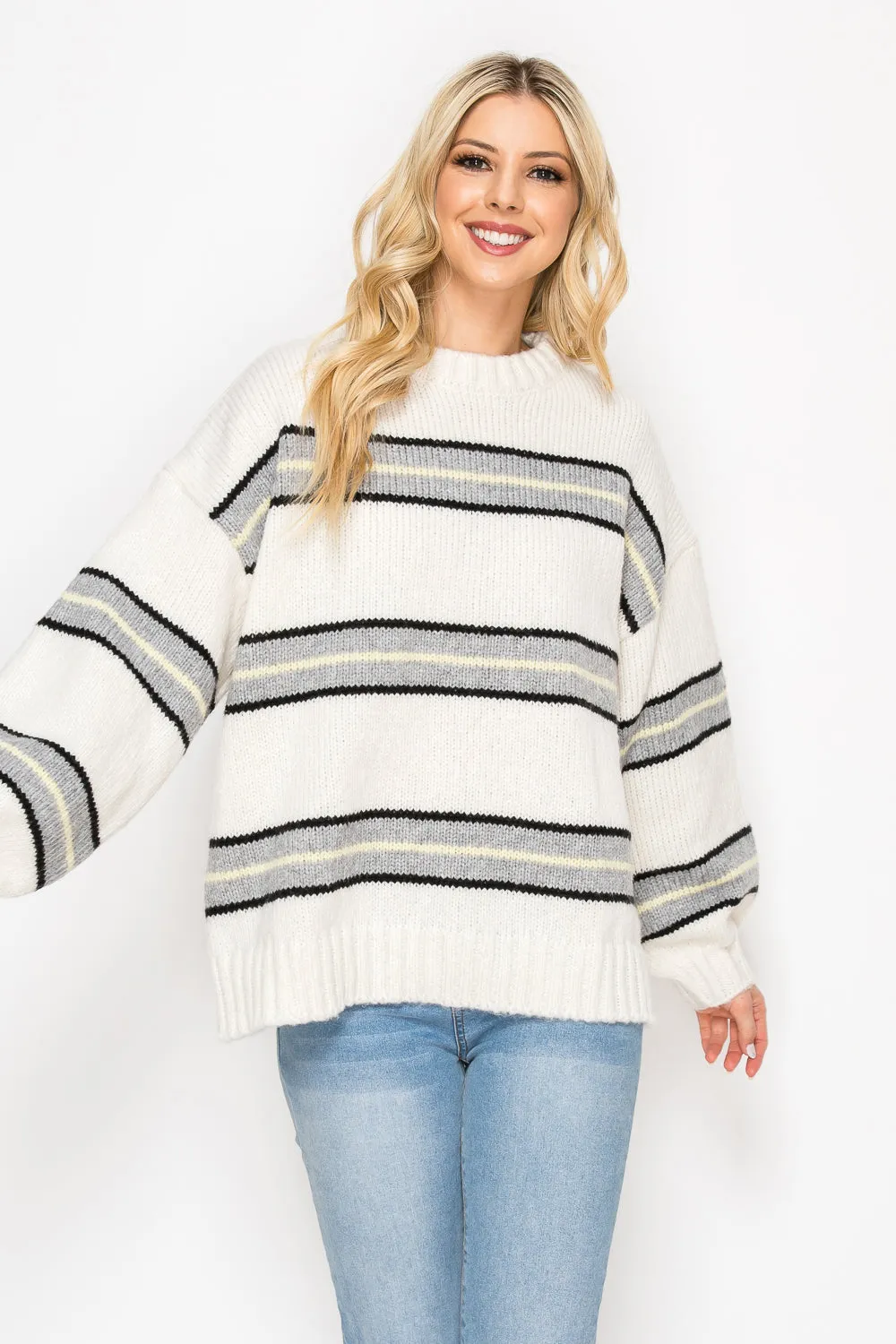 Retro Stripe Knit