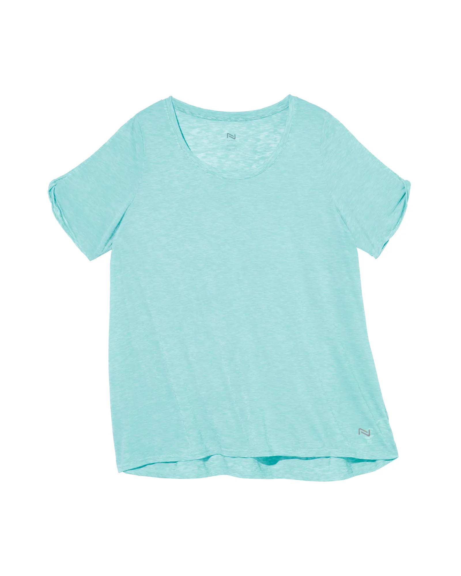 Sabal Swing Twisted Tee | Turquoise