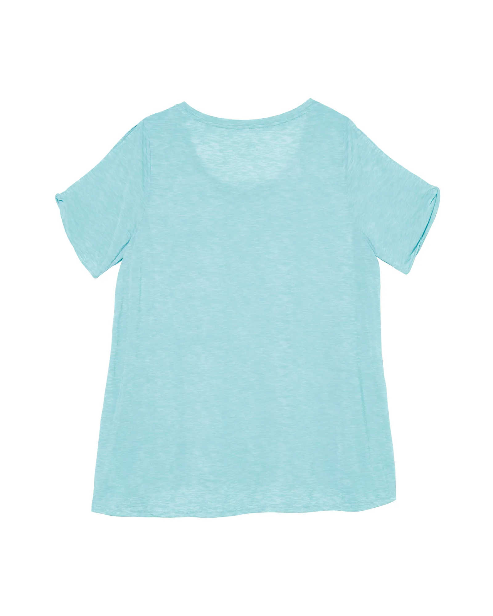 Sabal Swing Twisted Tee | Turquoise