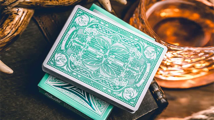 Sanctuary Cyan Playing Cards