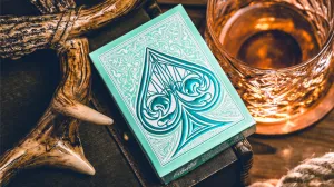 Sanctuary Cyan Playing Cards