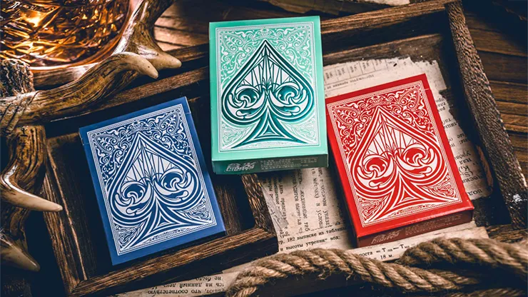 Sanctuary Cyan Playing Cards