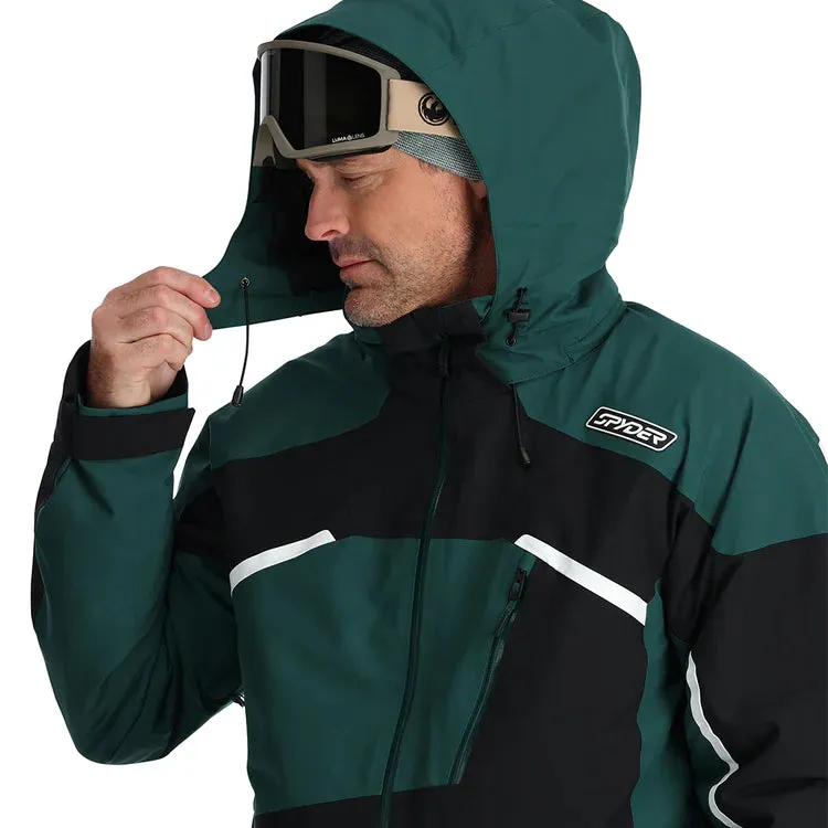 Spyder Leader Jacket Mens 2024 Cypress Green