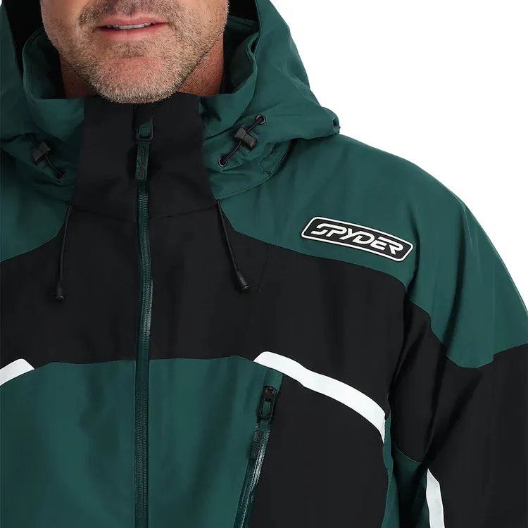 Spyder Leader Jacket Mens 2024 Cypress Green