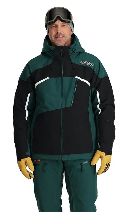 Spyder Leader Jacket Mens 2024 Cypress Green